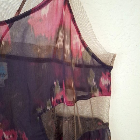 Intimately Free People Sheer Top Size Medium - Picture 3 of 6